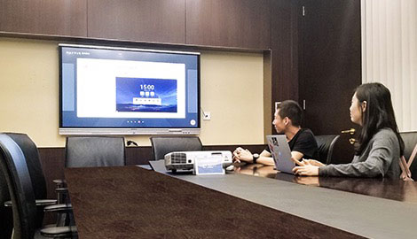 一塊屏遠(yuǎn)程連接全國(guó)分公司