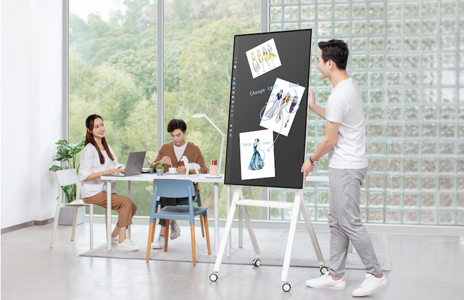 MAXHUB V5 旋轉(zhuǎn)屏 | 如果開會像玩手機